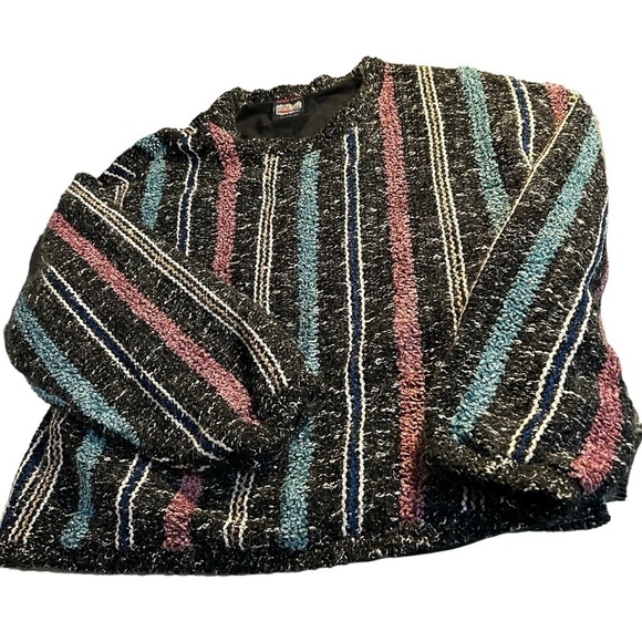 Mike Gray Crew Neck Long Sleeve Wool Blend Sweater Sz Medium - Picture 5 of 9